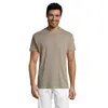 T-shirt unisex colori assortiti a girocollo taglio regolare 100% cotone 150gr