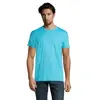 T-shirt da uomo colori assortiti a girocollo taglio regolare 100% cotone 190gr