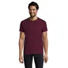 T-shirt da uomo colori assortiti a girocollo taglio regolare 100% cotone 190gr