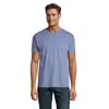 T-shirt da uomo colori assortiti a girocollo taglio regolare 100% cotone 190gr