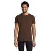 T-shirt da uomo colori assortiti a girocollo taglio regolare 100% cotone 190gr