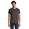 T-shirt da uomo colori assortiti a girocollo taglio regolare 100% cotone 190gr