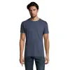 T-shirt da uomo colori assortiti a girocollo taglio regolare 100% cotone 190gr