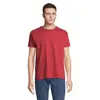 T-shirt da uomo colori assortiti a girocollo taglio regolare 100% cotone 190gr