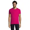 T-shirt da uomo colori assortiti a girocollo taglio regolare 100% cotone 190gr