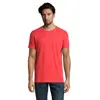 T-shirt da uomo colori assortiti a girocollo taglio regolare 100% cotone 190gr