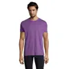 T-shirt da uomo colori assortiti a girocollo taglio regolare 100% cotone 190gr