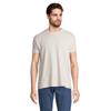 T-shirt da uomo colori assortiti a girocollo taglio regolare 100% cotone 190gr