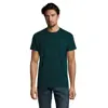 T-shirt da uomo colori assortiti a girocollo taglio regolare 100% cotone 190gr