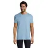T-shirt da uomo colori assortiti a girocollo taglio regolare 100% cotone 190gr