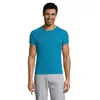 T-shirt da uomo sportiva colori assortiti a girocollo con maniche taglio raglan in poliestere traspirante 140gr