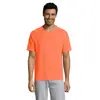 T-shirt da uomo sportiva colori assortiti a girocollo con maniche taglio raglan in poliestere traspirante 140gr