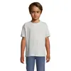T-shirt da bambino unisex colori assortiti a girocollo taglio regolare 100% cotone 150gr