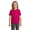 T-shirt da bambino unisex colori assortiti a girocollo taglio regolare 100% cotone 150gr