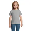T-shirt da bambino unisex colori assortiti a girocollo taglio regolare 100% cotone 150gr