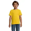 T-shirt da bambino unisex colori assortiti a girocollo taglio regolare 100% cotone 150gr