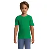 T-shirt da bambino unisex colori assortiti a girocollo taglio regolare 100% cotone 150gr