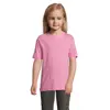 T-shirt da bambino unisex colori assortiti a girocollo taglio regolare 100% cotone 150gr