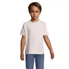 T-shirt da bambino unisex colori assortiti a girocollo taglio regolare 100% cotone 150gr