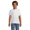 T-shirt da bambino unisex colori assortiti a girocollo taglio regolare 100% cotone 150gr