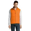 Gilet unisex trapuntato in poliestere con zip e 2 tasche 210gr