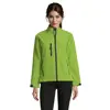 Giacca softshell da donna colori assortiti impermeabile e traspirante in poliestere 340gr