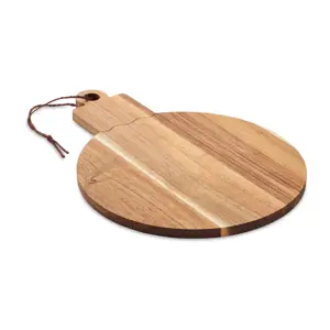 Tagliere in legno di acacia a forma decorazione natalizia