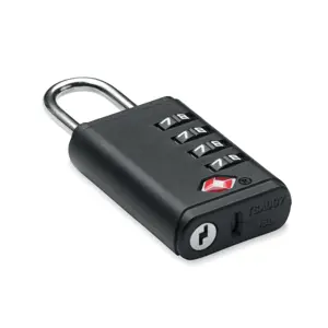 Lucchetto a combinazione a 4 cifre approvata TSA in ABS e ferro