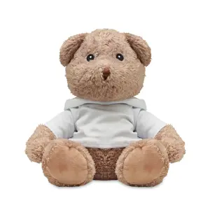Peluche a forma di orso con felpa