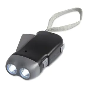 Torcia con 2 LED e Dinamo