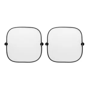 Set di 2 tendine parasole per auto 44X36 CM
