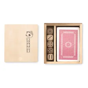 Set gioco carte e dadi
