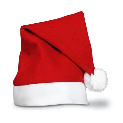 Cappello di Babbo Natale per Adulti con pompon
