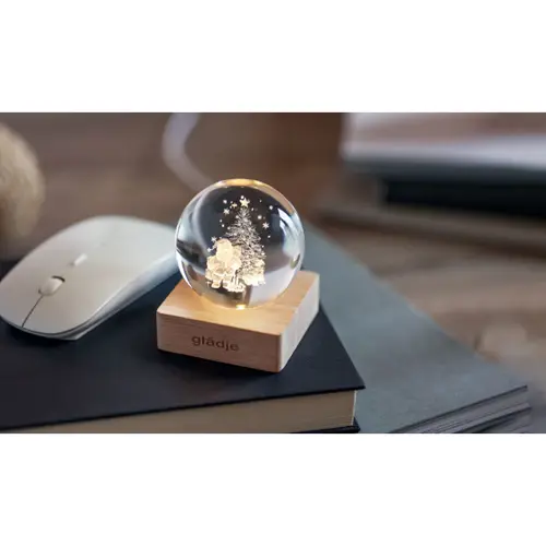 Palla di Natale con LED