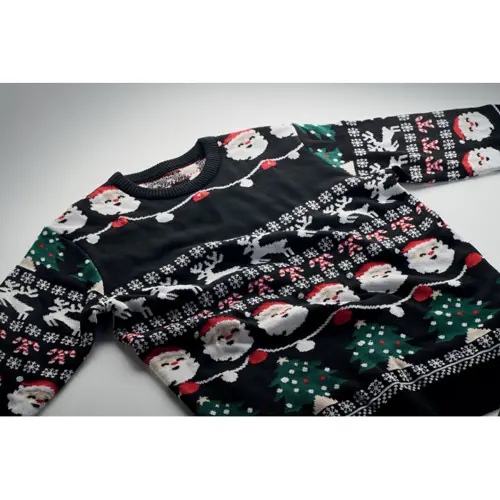 Maglione natalizio con 10 luci LED in acrilico taglia S/M