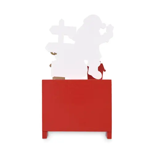 Calendario di Natale in legno