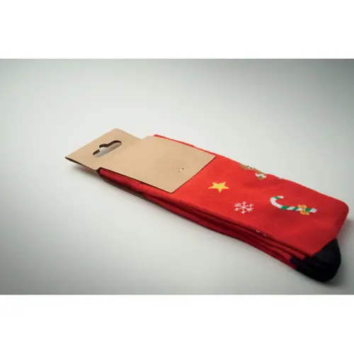 Coppia di calzini natalizi taglia L numeri da 43-46