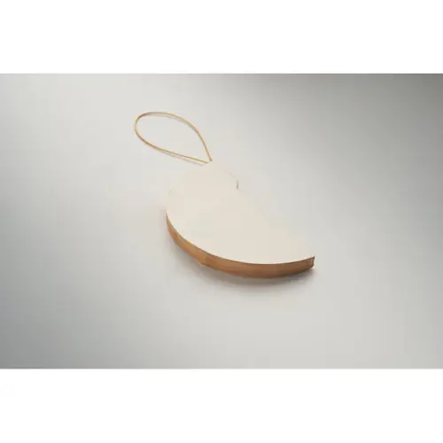 Decorazione natalizia in carta pieghevole a forma di palla con chiusura magnetica