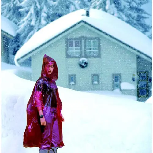 Poncho pieghevole in polybag