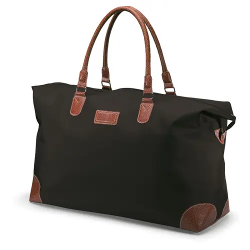 Borsa da viaggio in microfibra con chiusura a zip e manici lunghi 67.5x17x38CM