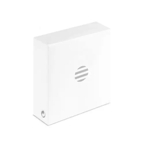 Caricatore wireless di colore bianco e compatto da 5W