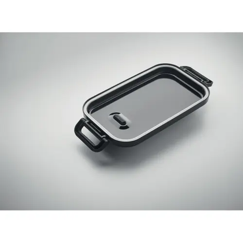 Porta pranzo in PP riciclato a due comparti da 800ml (2x) con coperchio ermetico