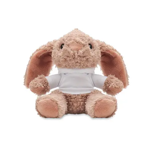 Peluche coniglietto con felpa
