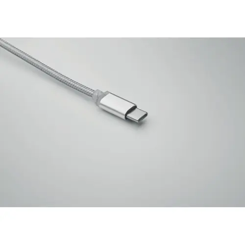 Portachiavi con cavi di ricarica 4 in 1