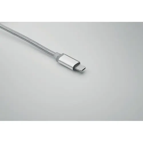 Portachiavi con cavi di ricarica 4 in 1