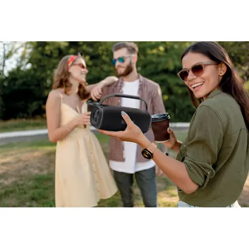 Cassa Wireless 2x 10W in ABS con batteria ricaricabile