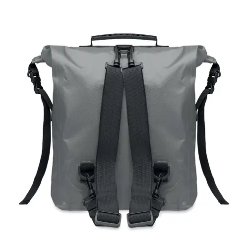 Zaino in RPET impermeabile con chiusura roll up in poliestere 210D da 30L 37X55CM