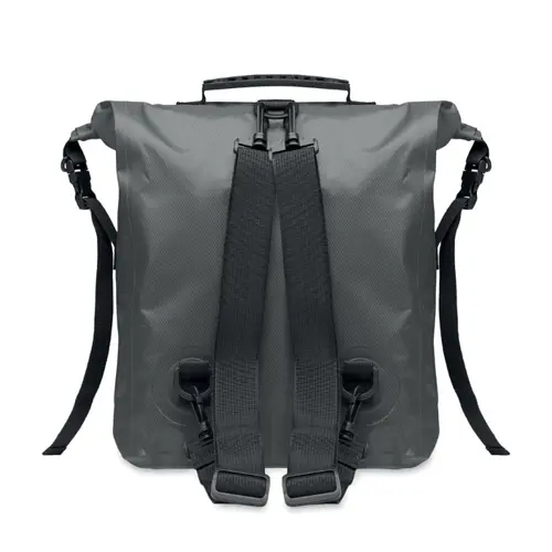 Zaino in RPET impermeabile con chiusura roll up in poliestere 210D da 30L 37X55CM