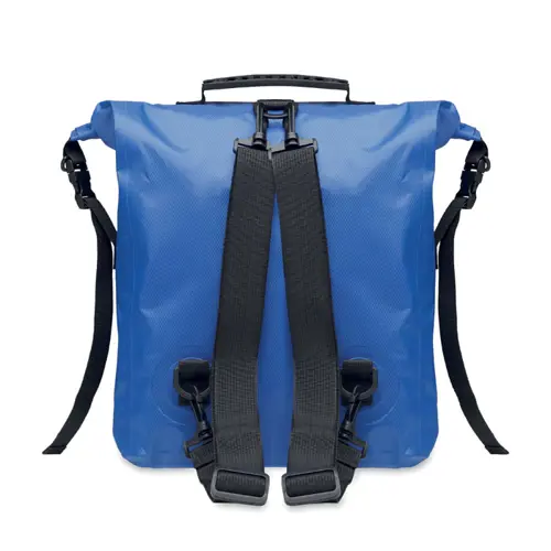 Zaino in RPET impermeabile con chiusura roll up in poliestere 210D da 30L 37X55CM