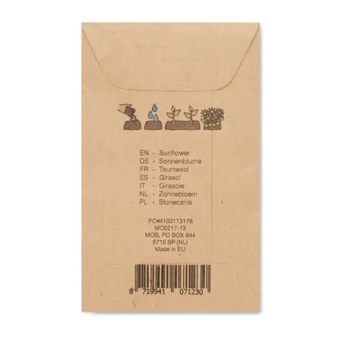 Semi di girasole in busta kraft